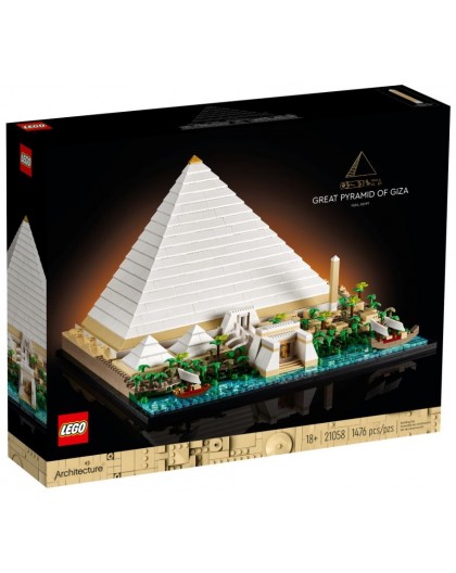 LEGO ARCHITECTURE 21058 GREAT PYRAMID OF GIZA