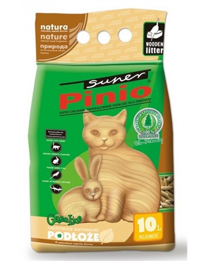 Certech Cat Litter Super Pinio Natural 10 l - Wooden Cat Litter