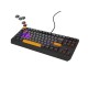 GENESIS Thor 230 TKL keyboard Gaming USB QWERTY Black, Grey, Orange