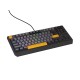 GENESIS Thor 230 TKL keyboard Gaming USB QWERTY Black, Grey, Orange