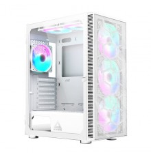 Montech X3 Mesh Midi-Tower, RGB, Tempered Glass - weiß