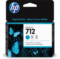 HP 712 - cyan - original - DesignJet -