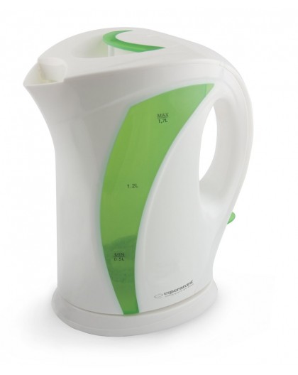 Esperanza EKK018G Electric kettle 1.7 L, White / Green