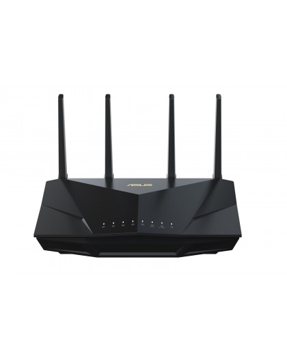ASUS RT-AX5400 wireless router Gigabit Ethernet Dual-band (2.4 GHz / 5 GHz) Black