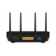 ASUS RT-AX5400 wireless router Gigabit Ethernet Dual-band (2.4 GHz / 5 GHz) Black