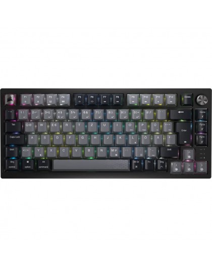 Corsair K65 PLUS WIRELESS 75 % RGB keyboard Gaming RF Wireless + USB QWERTY Nordic Black
