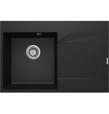 Granite 1-bowl sink with drainer - right