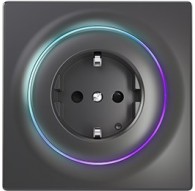 Розетка Fibaro FGWOF-011-8 Тип F Черная