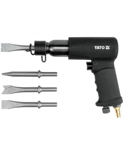 YATO PNEUMATIC HAMMER + 4 CHISELS 0990