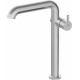 Tall basin mixer with rectangular spout
