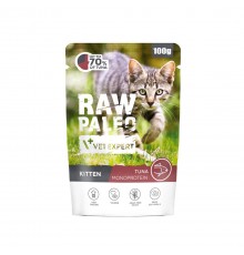 VETEXPERT Raw Paleo Kitten Tuna - wet cat food - 100g
