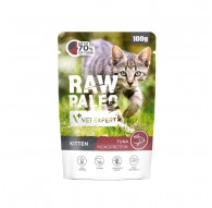 VETEXPERT Raw Paleo Kitten Tuna - wet cat food - 100g