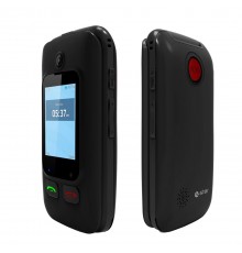eSTAR Digni Flip 6.1 cm (2.4") 102 g Black, Red Senior phone