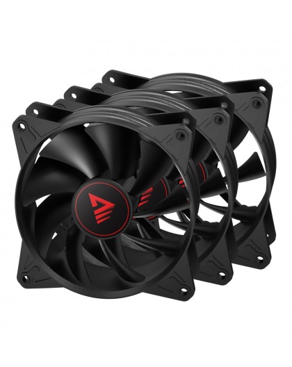 SAVIO Fan Set BLADE X1 SET 3 x 120mm 4-pin PWM black