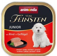 ANIMONDA Vom Feinsten Junior Beef with poultry - wet dog food - 150g