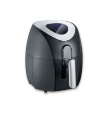 Severin 2430 Single 3.2 L Stand-alone 1500 W Hot air fryer Black, Stainless steel