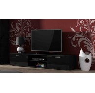 Cama TV stand SOHO 180 black/black gloss