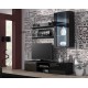 Cama TV stand SOHO 180 black/black gloss