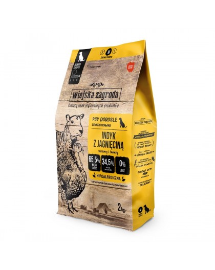 Wiejska Zagroda Turkey Feed with Lamb 2 kg