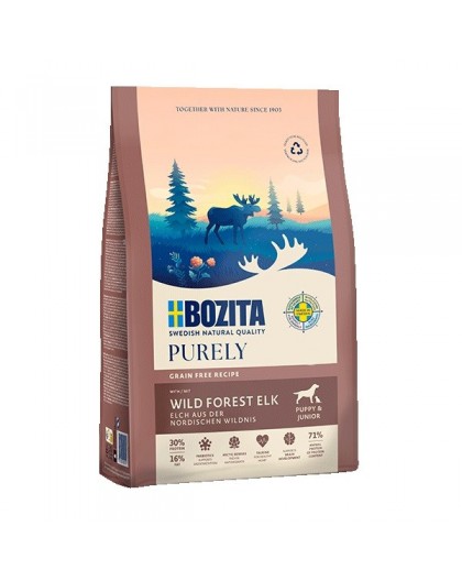 BOZITA Purely Junior Elk with chicken - dry dog food - 11kg