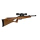 BEEMAN 10620 4.5mm air rifle 1-shot with 6x40 scope wood up to17J