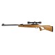 BEEMAN 10620 4.5mm air rifle 1-shot with 6x40 scope wood up to17J