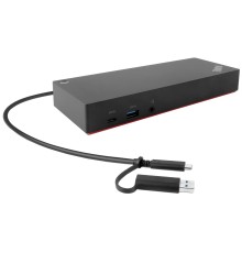 Lenovo 40AF0135EU notebook dock/port replicator Wired Black