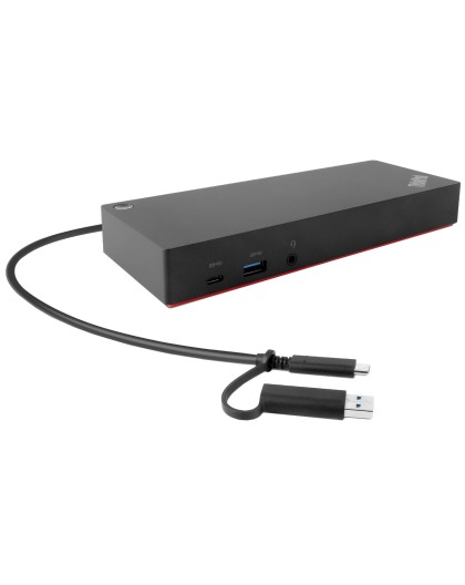 Lenovo 40AF0135EU notebook dock/port replicator Wired Black