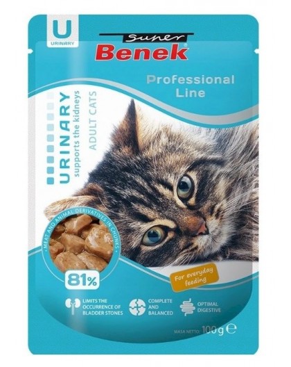 SUPER BENEK Urinary - wet cat food - 100g