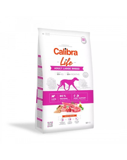CALIBRA Dog Life Adult Large Breed Lamb - dry dog food - 12kg