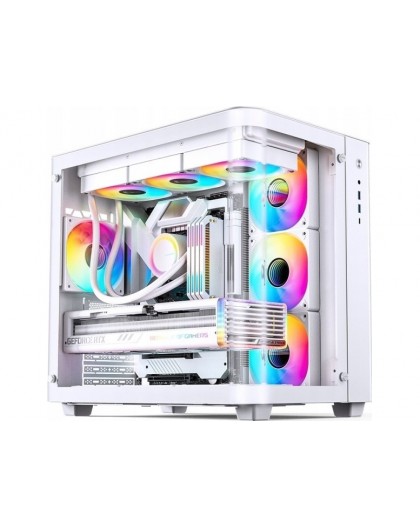Jonsbo TK-3 - ATX-Gehäuse, weiß