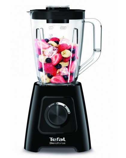 Tefal BlendForce II BL4208 blender 1.25 L Tabletop blender 600 W Black