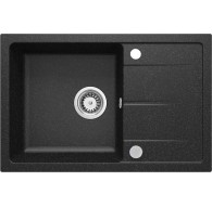 1-bowl granite sink with drainer