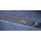 Logitech 920-012504 keyboard Mouse included Office RF Wireless + Bluetooth QWERTZ German Graphite
