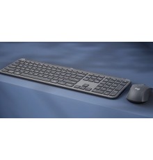 Logitech 920-012504 keyboard Mouse included Office RF Wireless + Bluetooth QWERTZ German Graphite