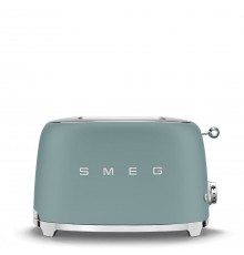 Smeg TSF01EGMEU toaster 6 2 slice(s) 950 W Chrome, Green