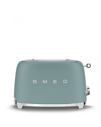 Smeg TSF01EGMEU toaster 6 2 slice(s) 950 W Chrome, Green