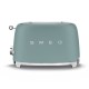 Smeg TSF01EGMEU toaster 6 2 slice(s) 950 W Chrome, Green