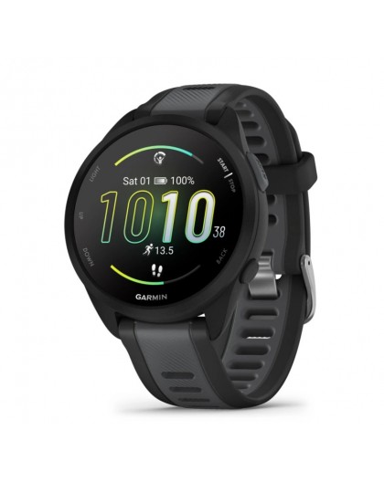 Garmin Forerunner 165 3.05 cm (1.2") AMOLED 43 mm Digital 390 x 390 pixels Touchscreen Black GPS (satellite)
