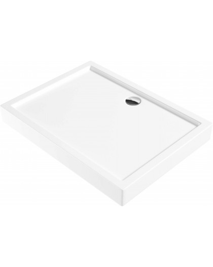 Rectangular acrylic shower tray 100x90 cm