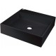 Granite countertop washbasin with space for a tap - 400x400 mm