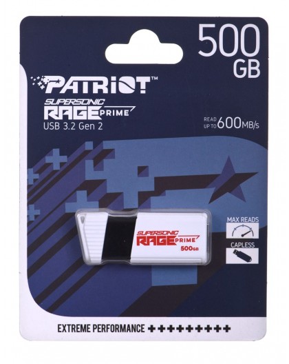 PATRIOT RAGE PRIME 600 МБ/С 512 ГБ USB 3.2 8K IOPS