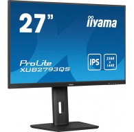 iiyama ProLite 27” QHD IPS technology panel with 150mm height adjustable stand and 100Hz refresh rate