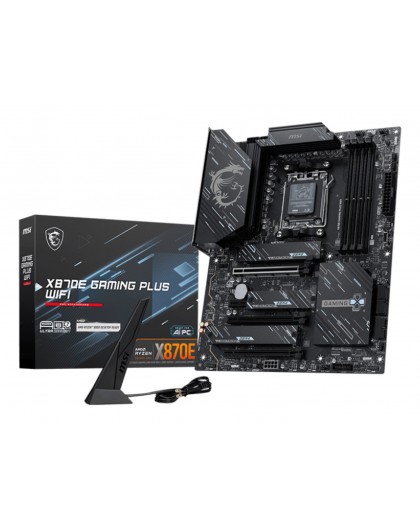 MSI X870E GAMING PLUS WIFI motherboard AMD X870E Socket AM5 ATX