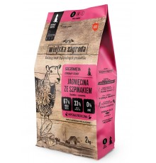 Wiejska Zagroda Feed Lamb with Spinach for Puppies 2 kg