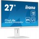 iiyama ProLite 27” QHD IPS technology panel with USB hub and 100Hz refresh rate and 150mm height adjustable stand