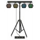 Behringer STAGE TRI LED BUNDLE ST1 Zestaw 4xLEDPAR z kontrolerem + statyw