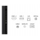 TCL Q6C 85Q6C TV 2.16 m (85") 4K Ultra HD Smart TV Wi-Fi Metallic