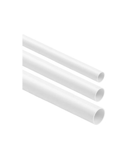 Rigid, smooth electrical installation pipe WHITE RL-28 2m (PACK of 25pcs)