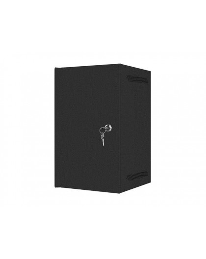 LANBERG 10" WALL-MOUNTED RACK CABINET 9U (280X310, BLACK)